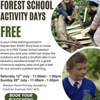 A Free Build A Gruffalo Den in our Forest School